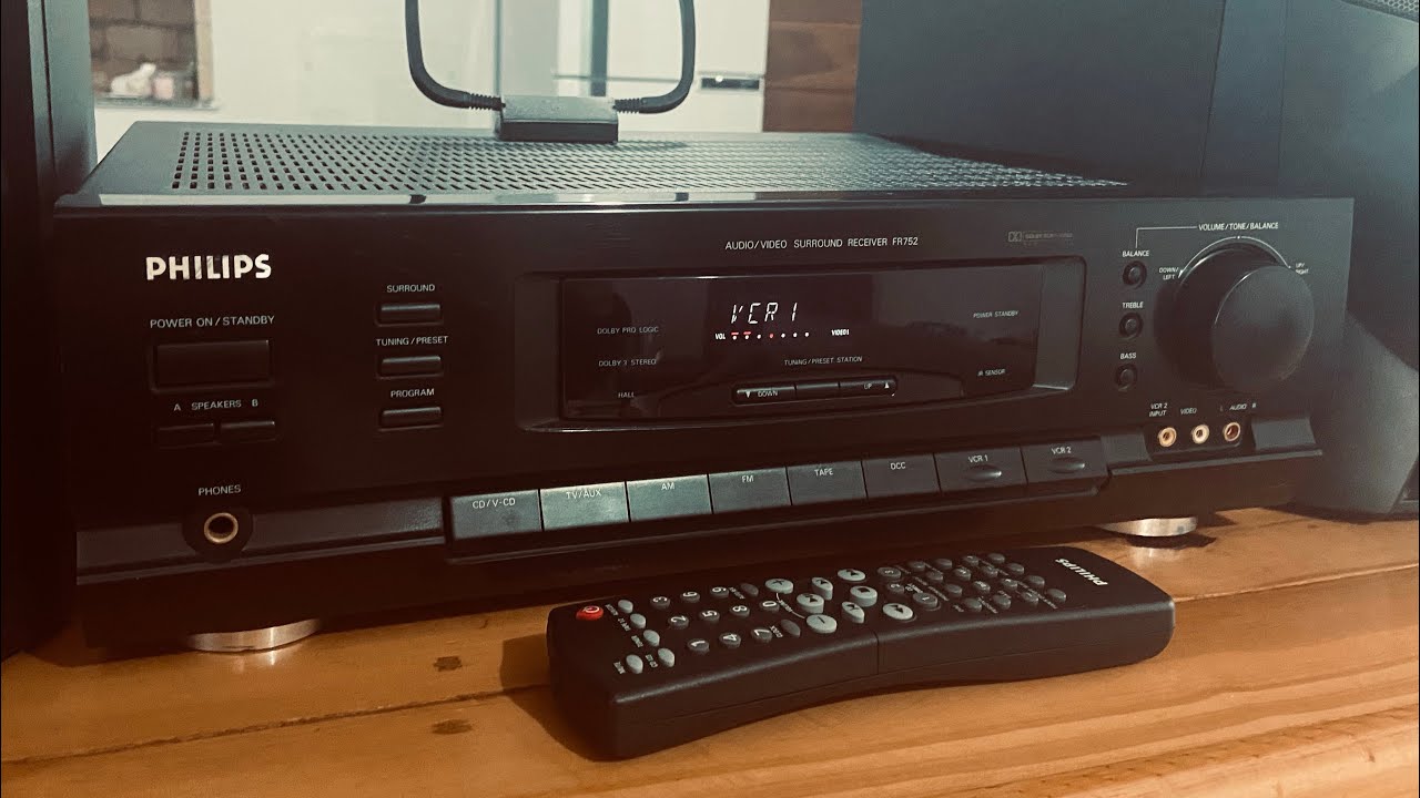 Receiver Philips  FR752 Ótima qualidade e Agudos definidos