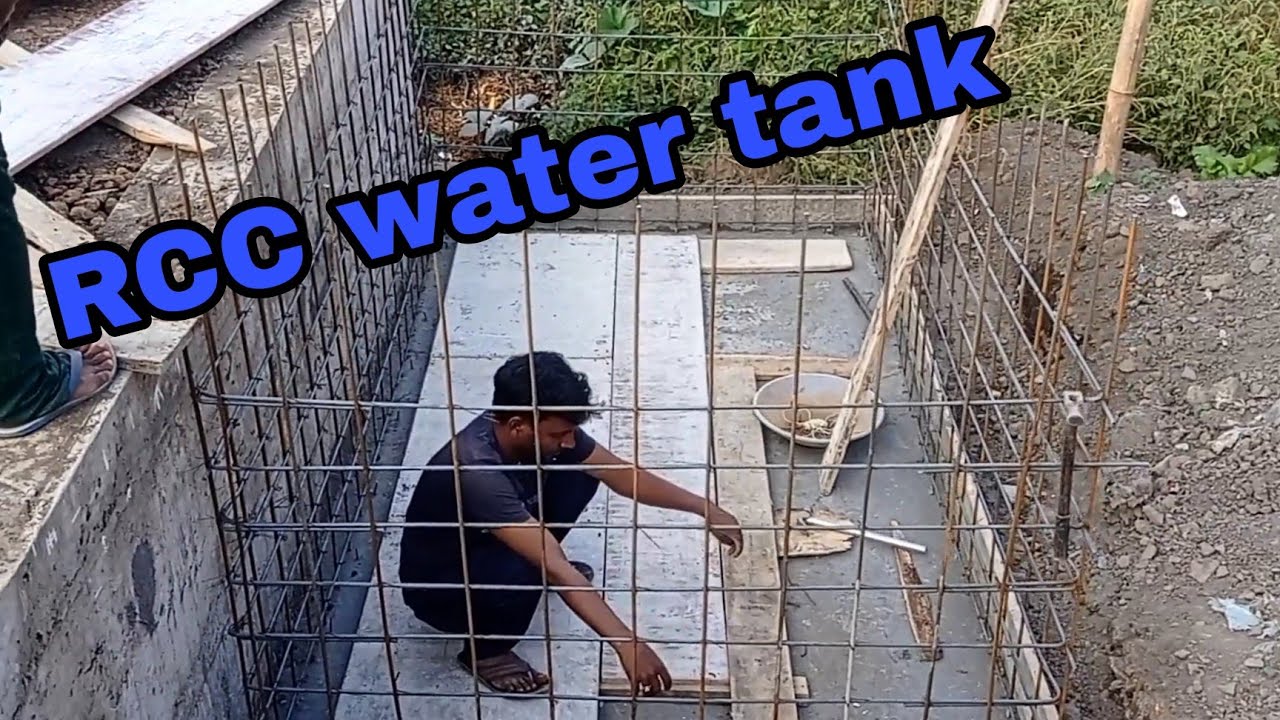 RCC water tank construction of 3000 liter (Part-1)