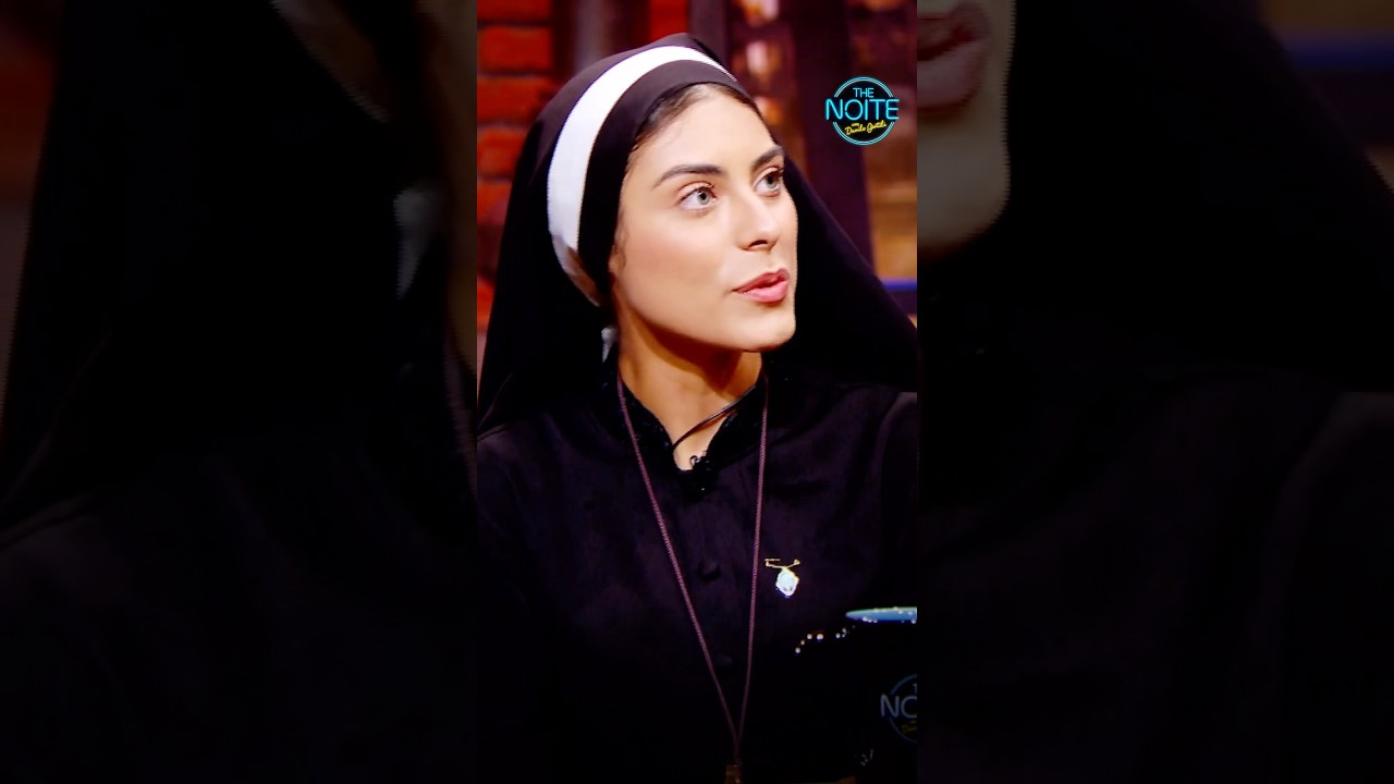 As freiras s&atilde;o esposas de Jesus 🕊️🙏#thenoite #danilogentili #talkshow #irmaeva
