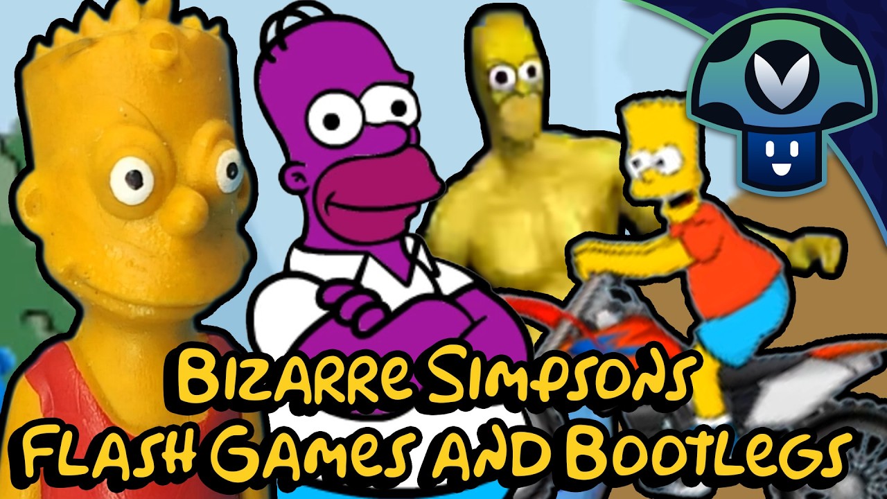 Vinny - Bizarre Simpson Flash Games & Bootlegs