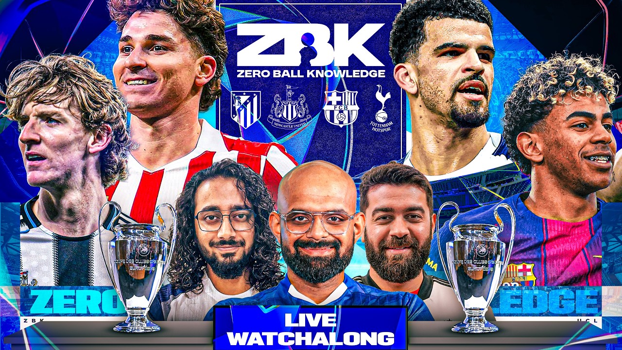 Newcastle vs Barcelona | Spurs vs Atletico Madrid | Atalanta vs Bayern Munich ZBK Live Reaction