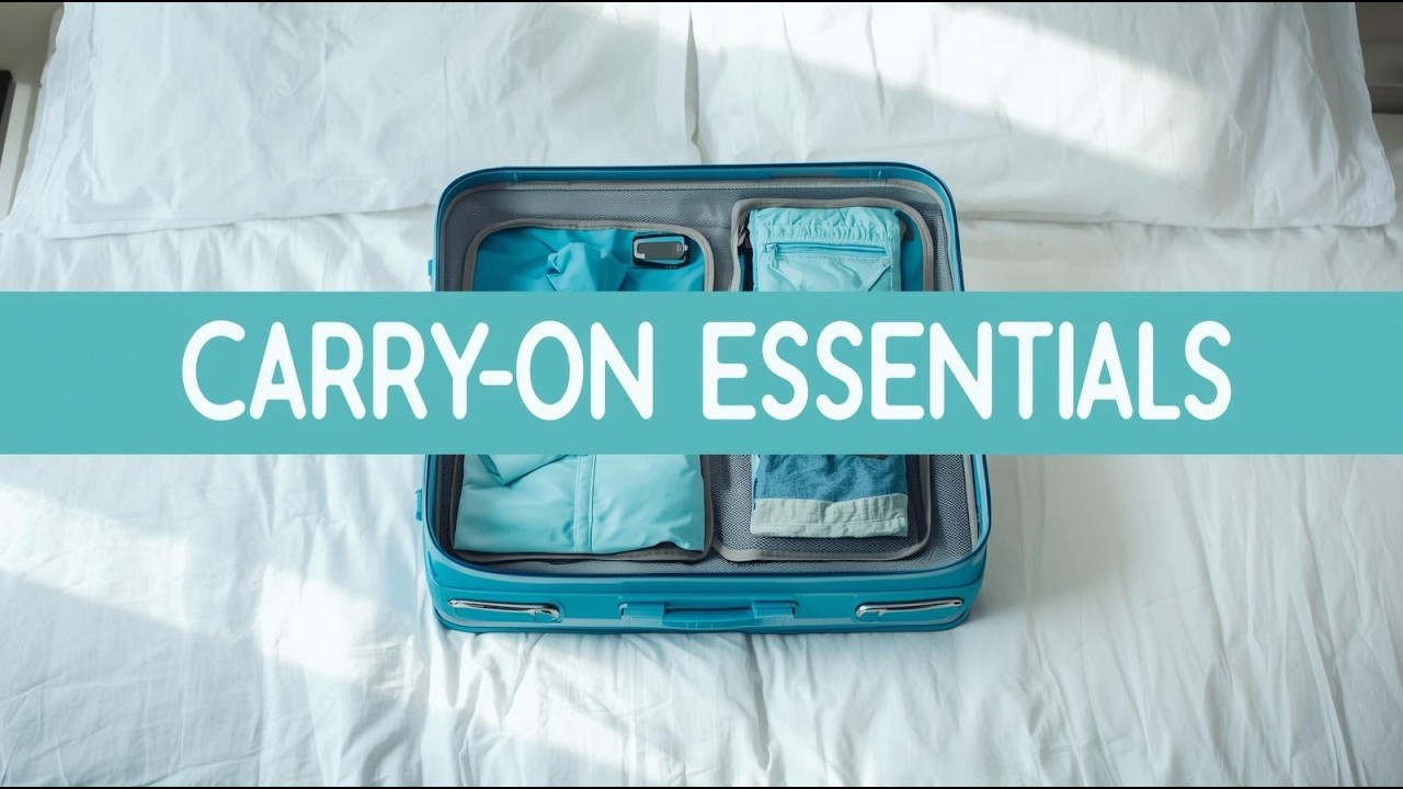 What I Pack in My Cruise Carry-On Bag! Must-Have Essentials