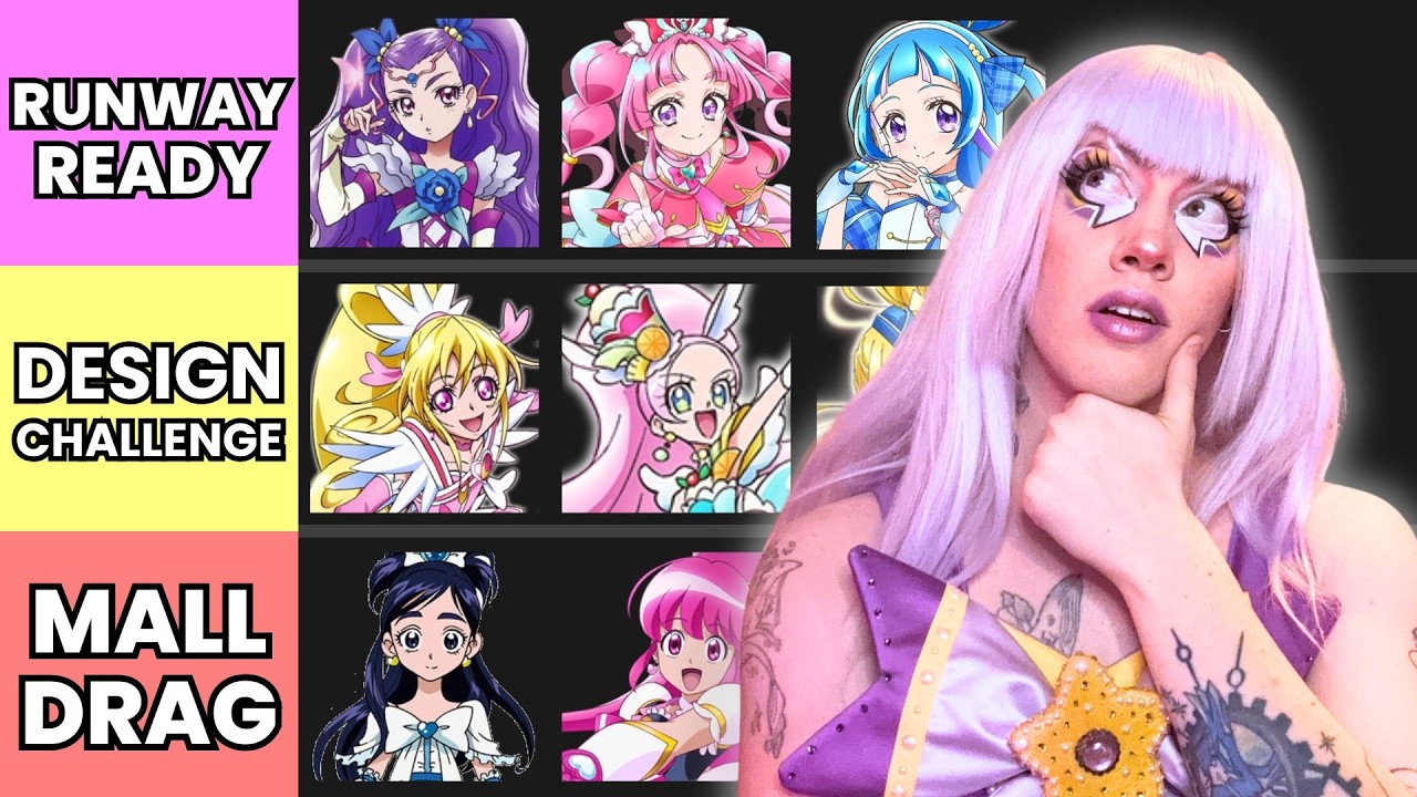 I ranked every Precure based on their outfits! (Futari wa - Star Detective)