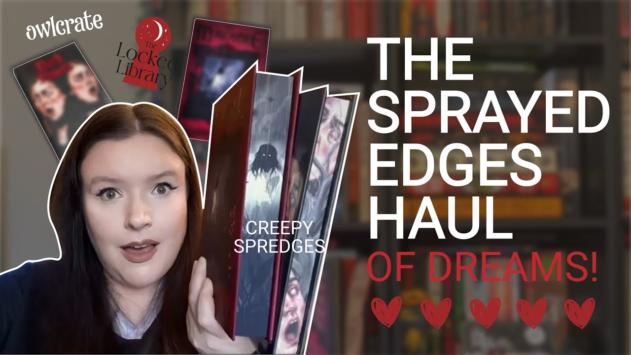 THE SPREDGES ON THESE SPECIAL EDITION HORROR BOOKS 📚 😱💀 