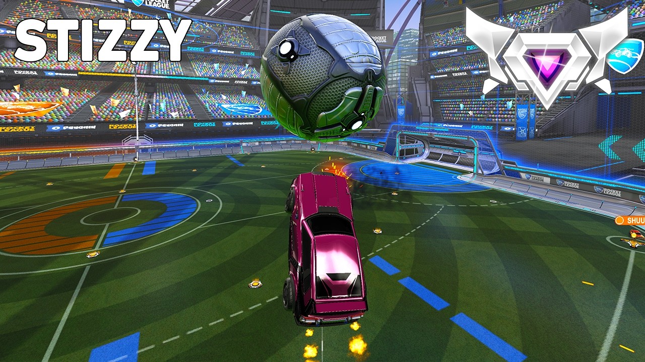 STIZZY Rocket League Gameplay (SSL 2v2)