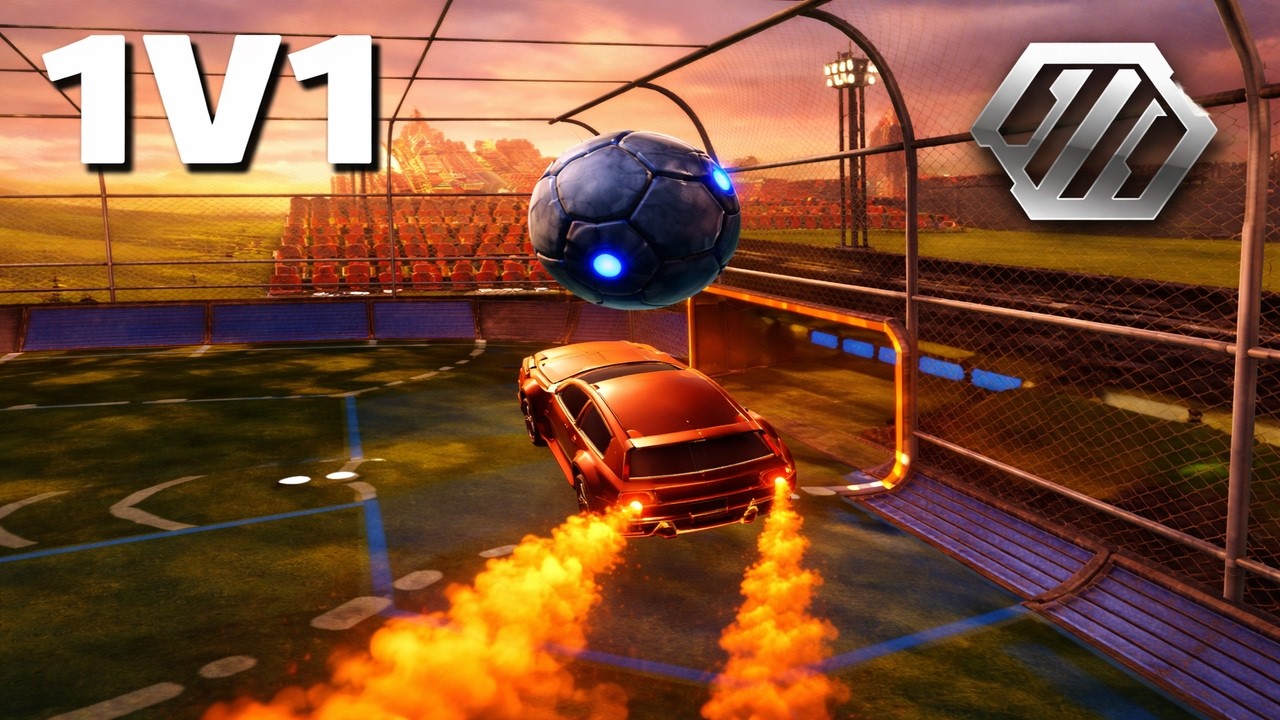 Mechanical Silver Game Play Rocket League [1v1]