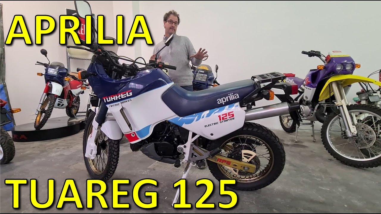 Aprilia Tuareg 125, la qualità si vede subito!