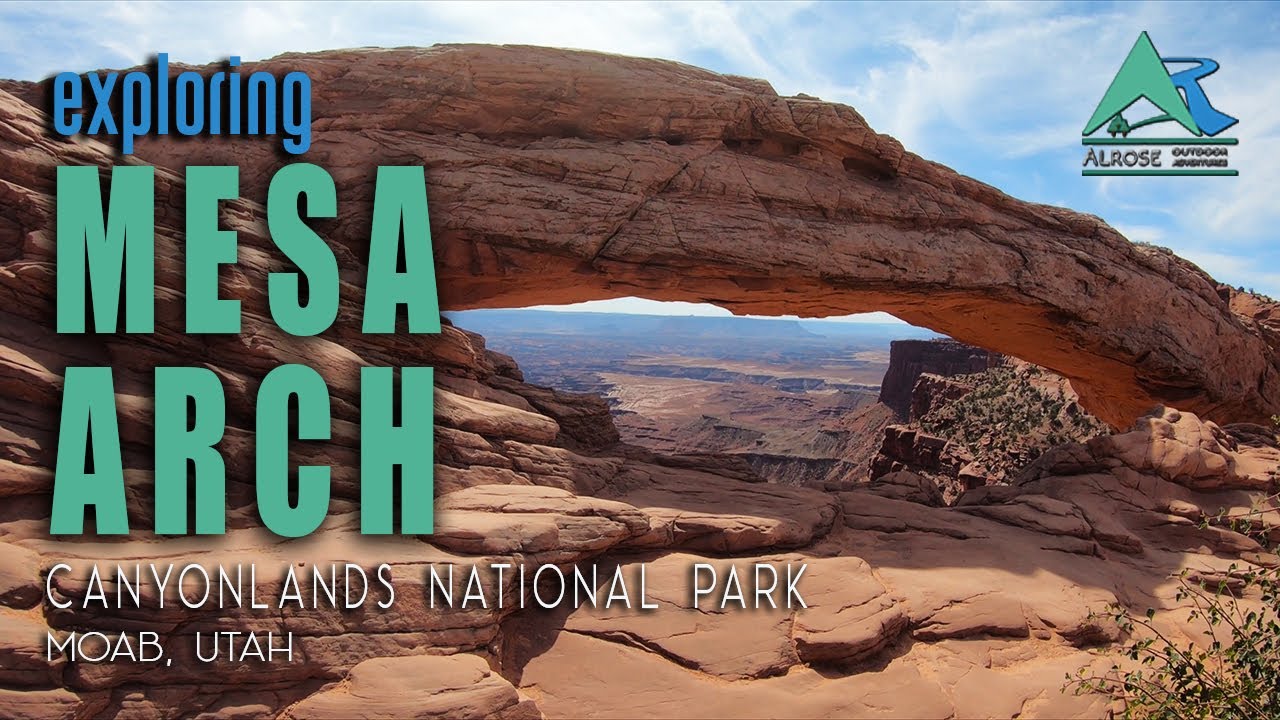 Mesa Arch Trail | Don't Skip This One - Arch on the Edge of a Cliff | Canyonlands National Park