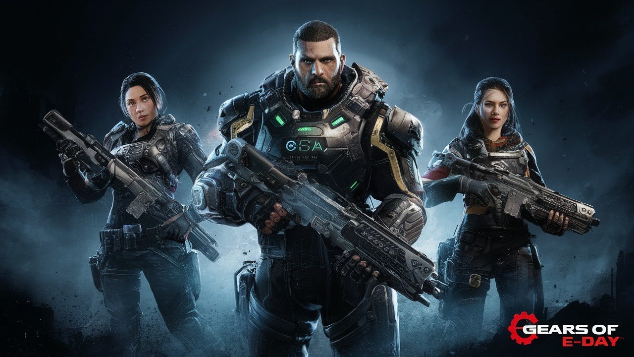 Gears of War: E-Day - Epic Battle Against the Locust Horde Begins!