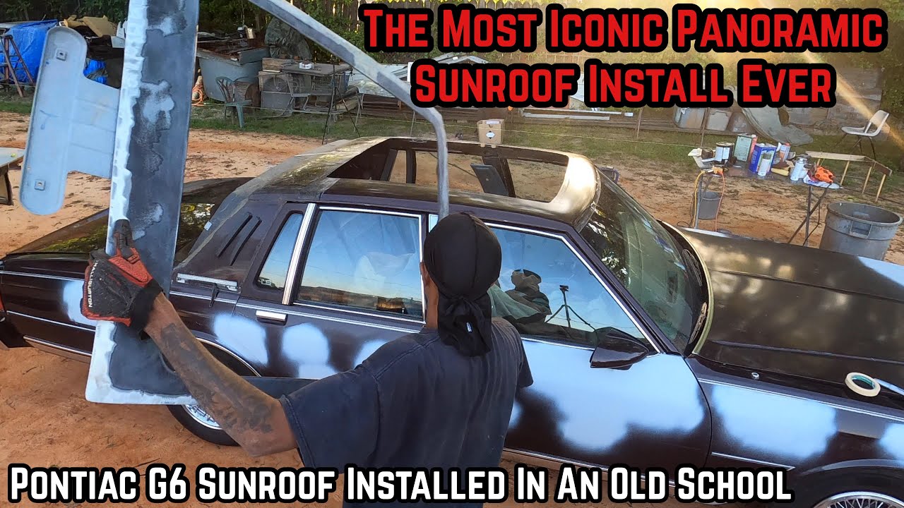 How To Install A G6 Panoramic Sunroof - Box Chevy Caprice LS Brougham Moonroof Installation & Wiring