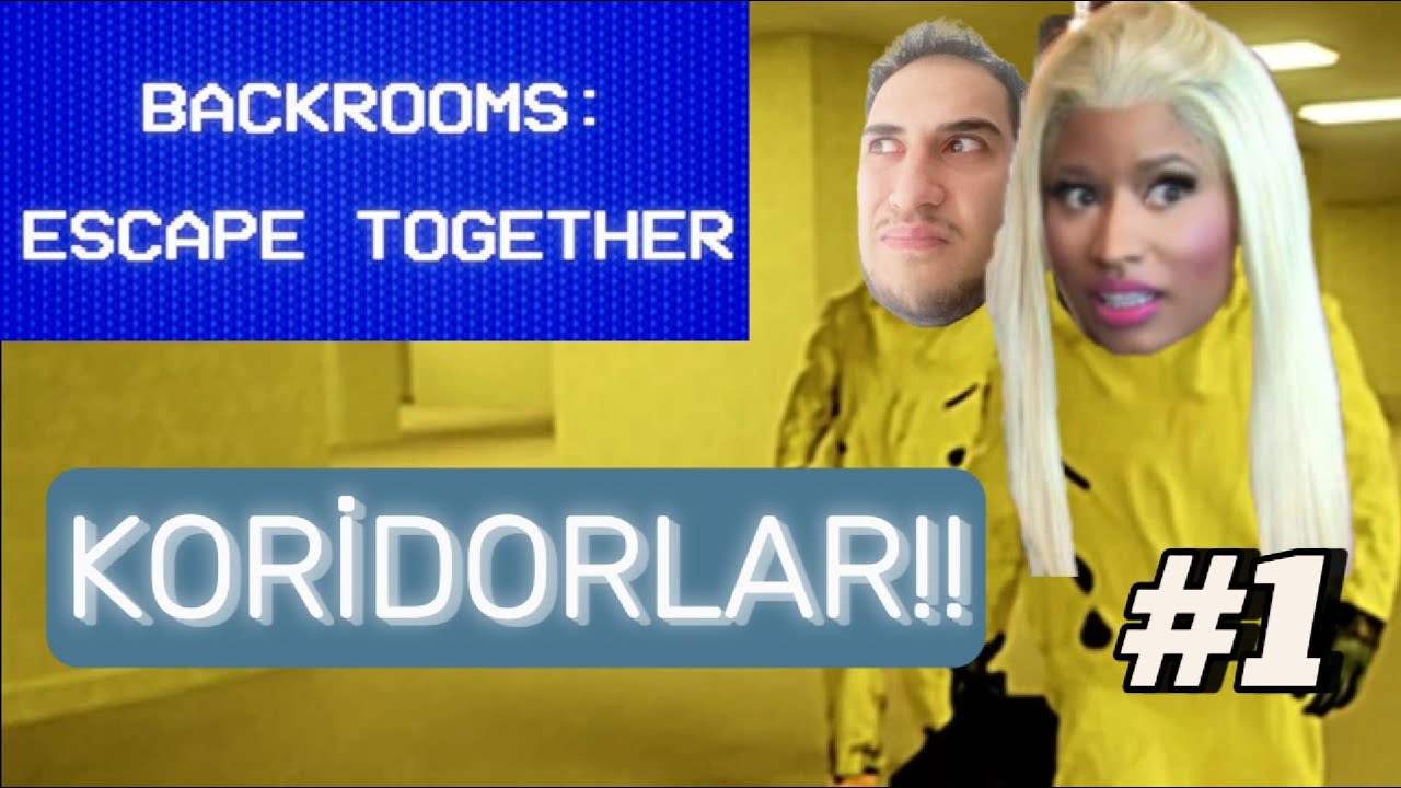 KARANLIK YOLLARDAN GEÇTİK!!! Backrooms: Escape Together CO-OP Oynanış - 1: KORİDORLAR!
