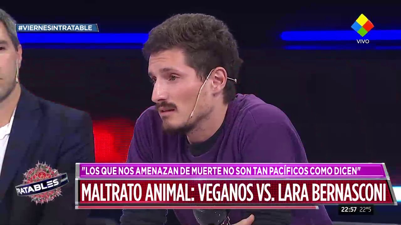 Maltrato animal: veganos VS. Lara Bernasconi