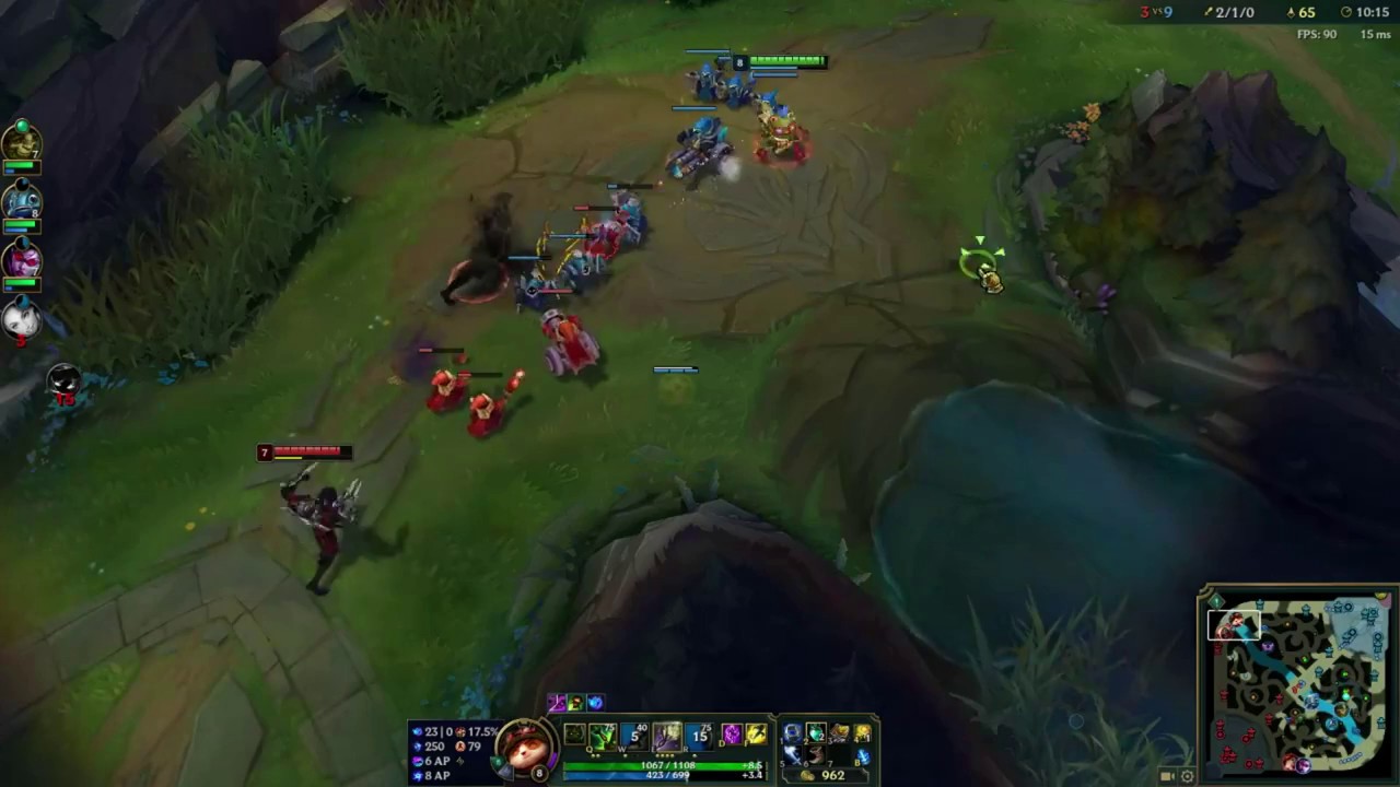 TEEMO vs ZED TOP #PUNISHING TOPLANE ZED PICK - league of legends #1