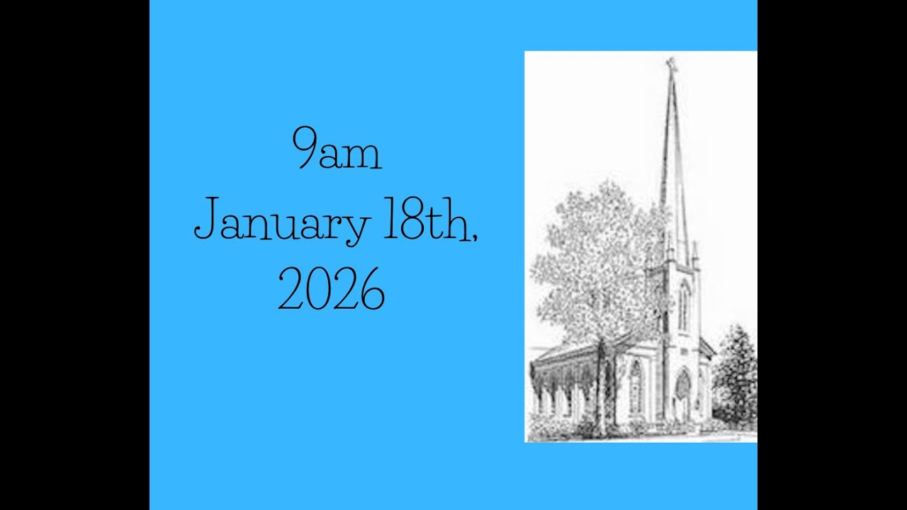 St. Paul's Lutheran Church, Wilmington, N.C., 9am service,  January 18, 2026.