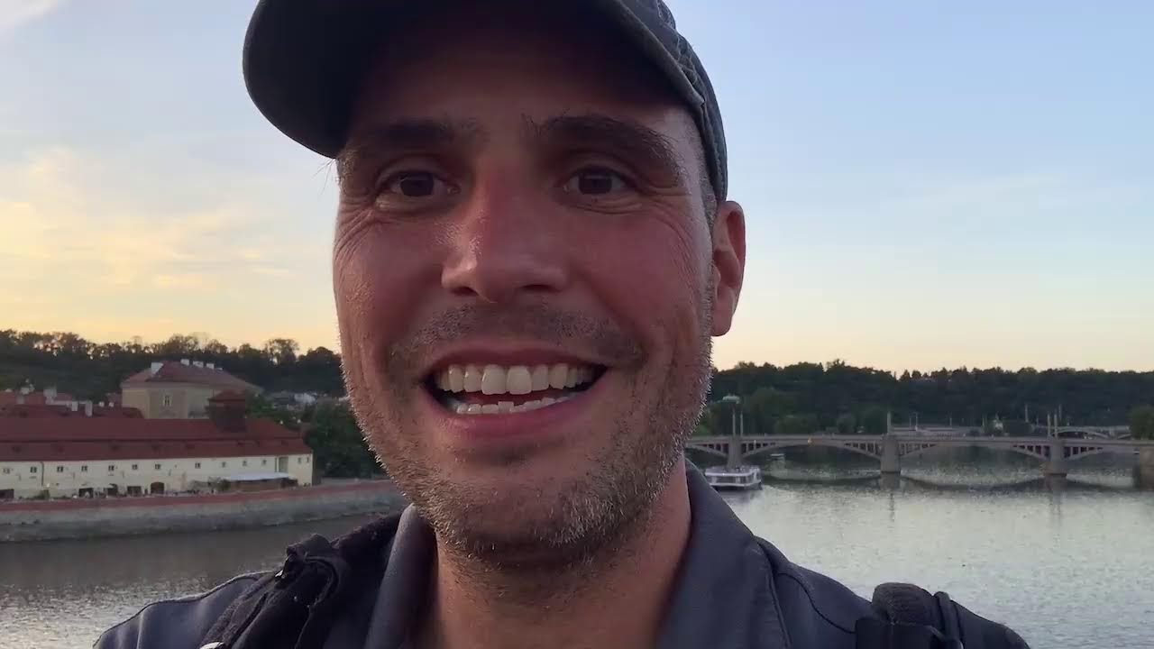Welcome back to Prague: Riverside Tour w/ Isaac from Clocktower Pubcrawl, Chris Sandeman on camera