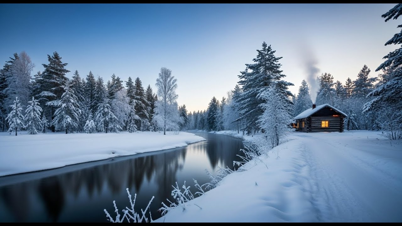 Beautiful Relaxing Music ❄️ Peaceful Winter Melodies for Deep Healing, Stress Relief & Sleep