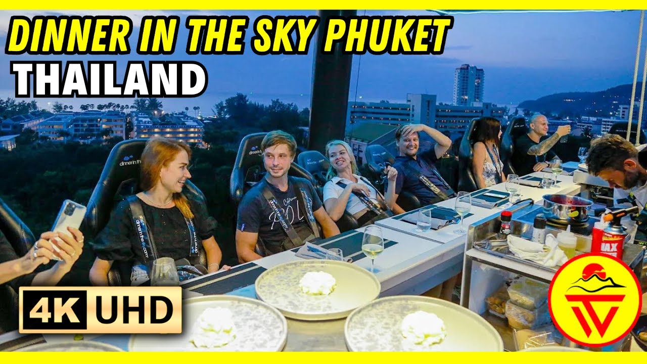 Elevated Dining: Experiencing Dinner in the Sky above Phuket, Thailand #dinnerinthesky #travel