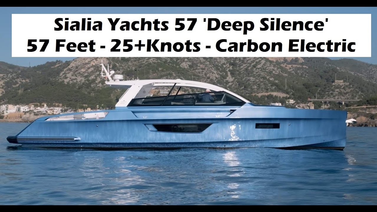 Full Yacht Tour  - Sialia Yachts - 57 Carbon Electric