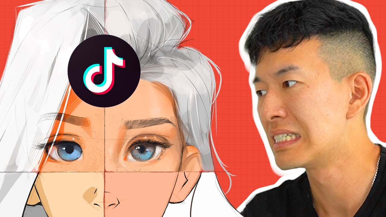 Пробую челлендж в стиле TikTok Art 🤯