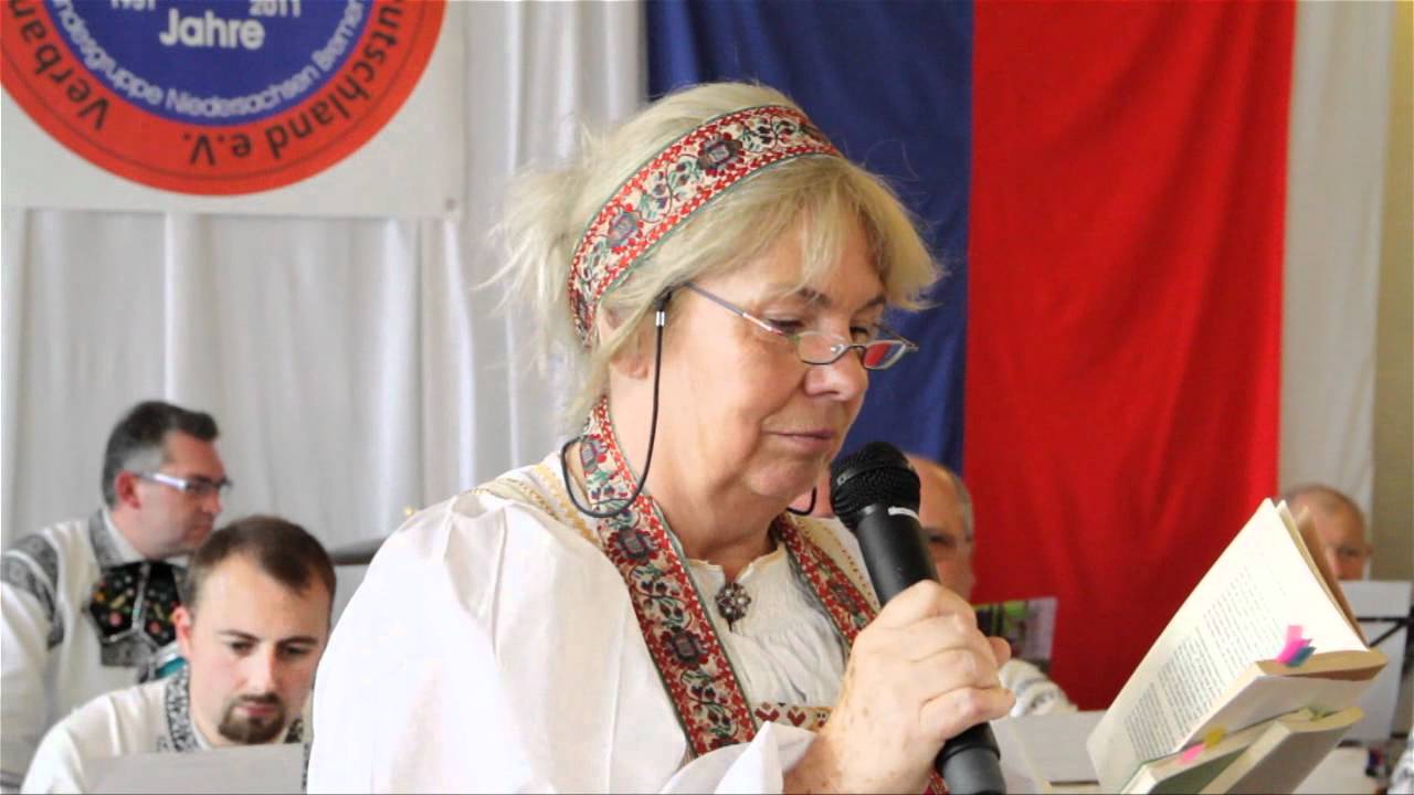 Gedichtvortrag von Sigrid Jakob in siebenbürgisch-sächsischer Mundart