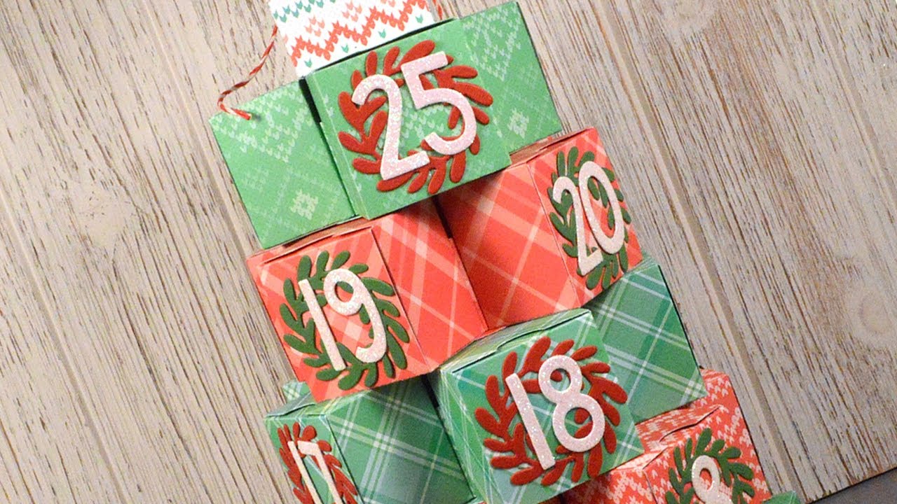 How to make an Christmas Advent calendar