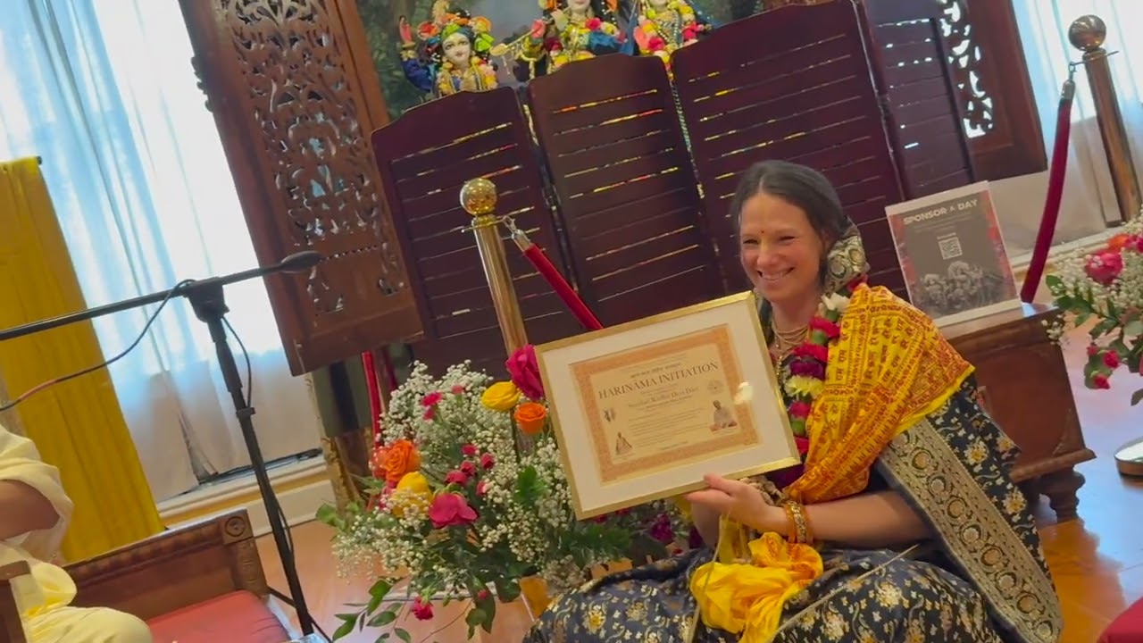 Stephanie Initiation Highlights - Bhakti Center December 14th 2025