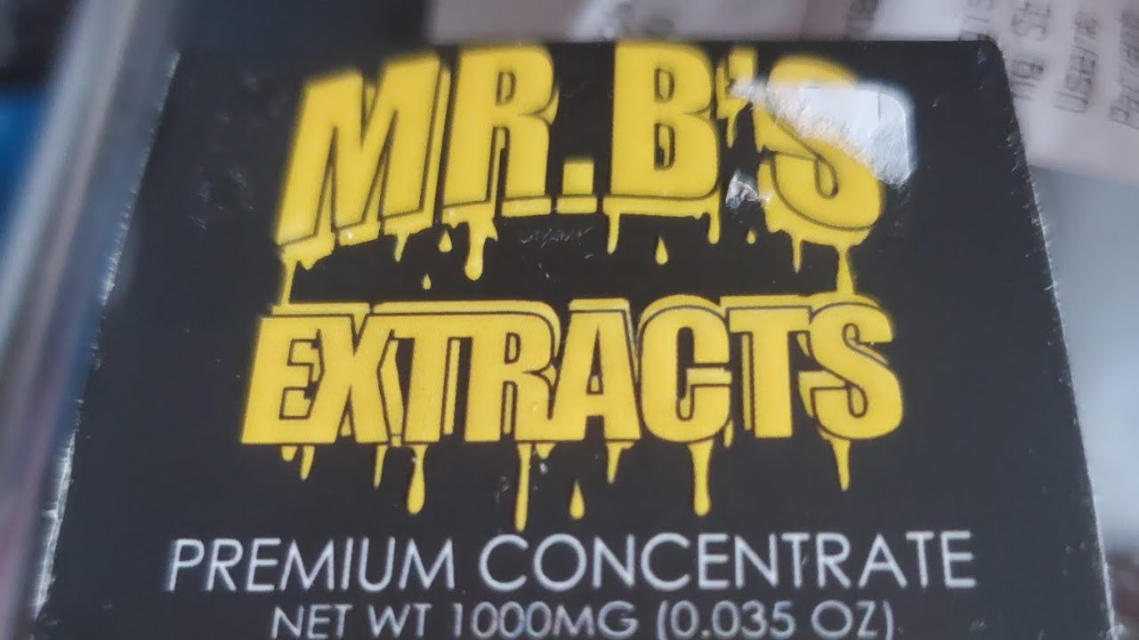 Mr B's Extracts -- Triangle Mints Live Resin