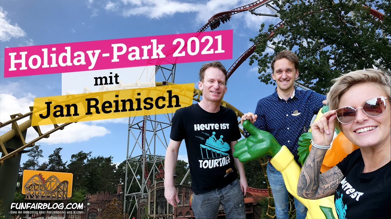 Holiday Park 2021 mit Jan Reinisch | Funfairblog #232 [HD]