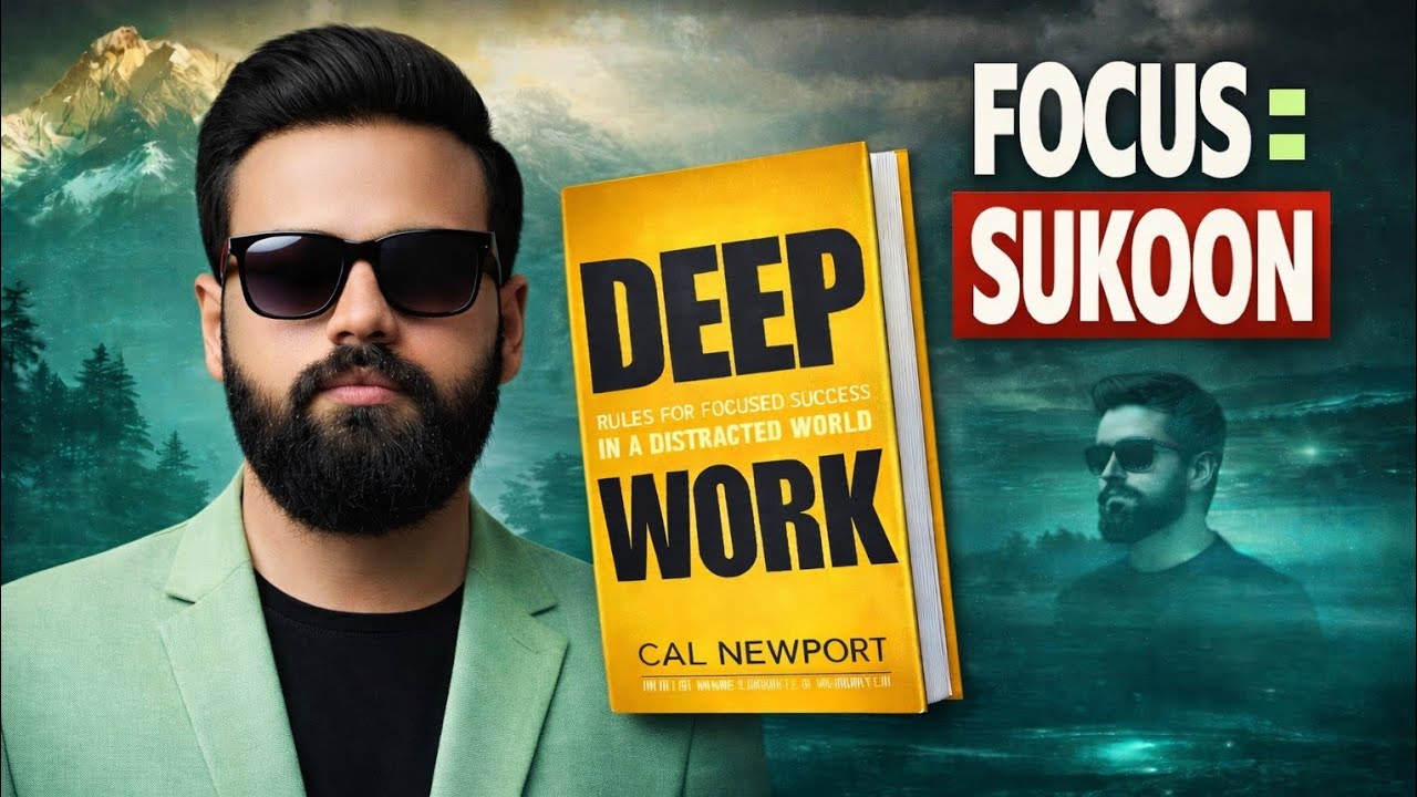 Deep Work | Focus Ki Taqat | Complete Book Summary | Urdu/Hindi | Muhammad Nabeel Daniyal - Video#22