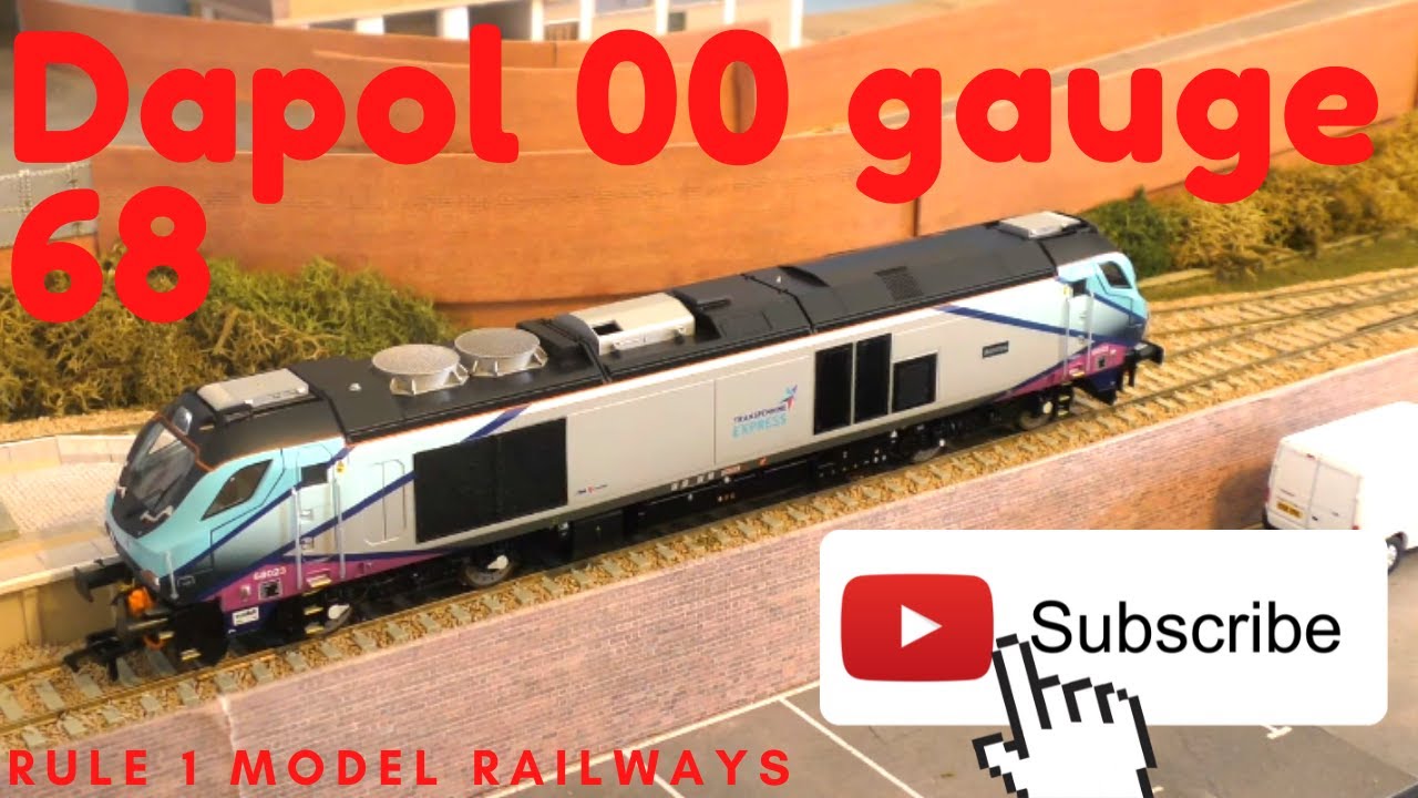 Dapol Class 68 00 Gauge - With Sound From Roads and Rails Coastal DCC.