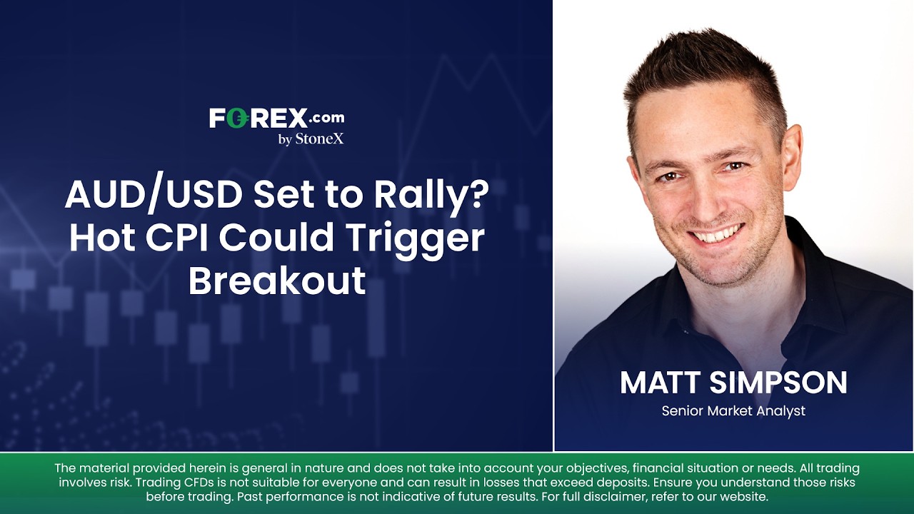AUD/USD Set to Rally? Hot CPI Could Trigger Breakout | FOREX.com