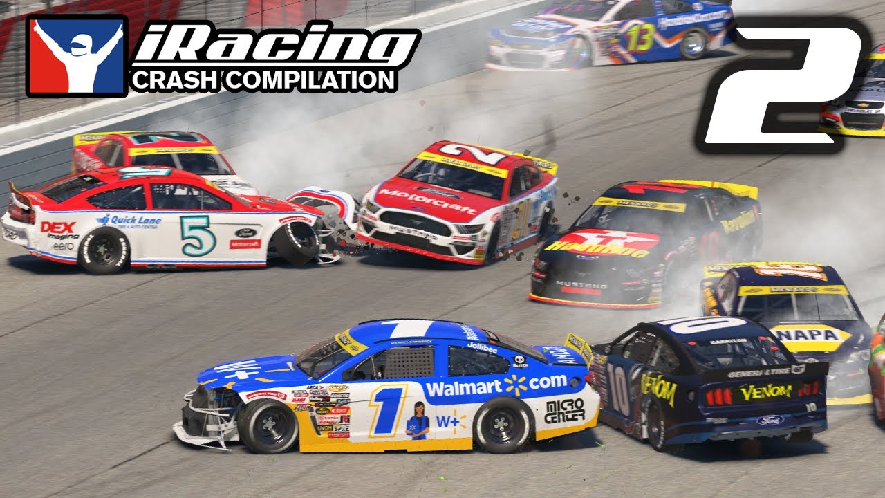 iRacing Crash Compilation #2 (NASCAR)