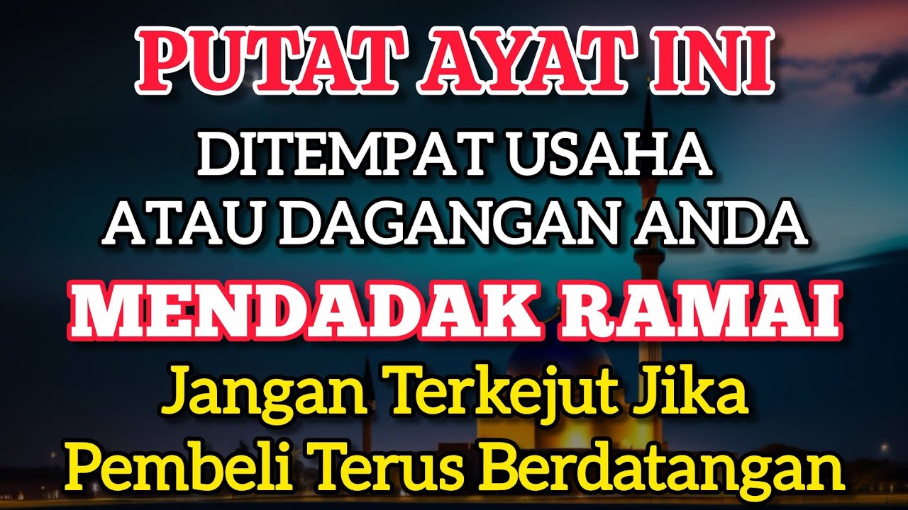 BISMILLAH KUN FAYAKUN 🤲🤲 SIAP SIAP USAHAMU KEBANJIRAN PEMBELI RIBUAN ORANG AKAN MEMBORONG DAGANGANMU