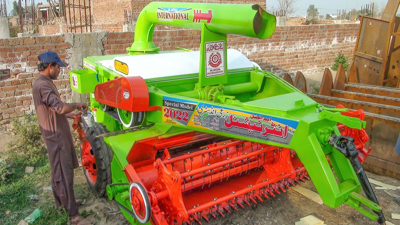 How to Paint international straw reaper for Agriculture | chopper machine | Part 6