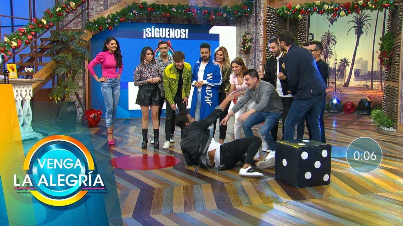 ¡Al equipo perdedor del Sin Palabras de este día le toca traer la rosca del lunes!| Venga La Alegría