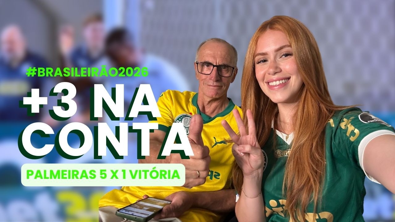 #REACT - PALMEIRAS 5 X 1 VITÓRIA | BRASILEIRÃO 2026