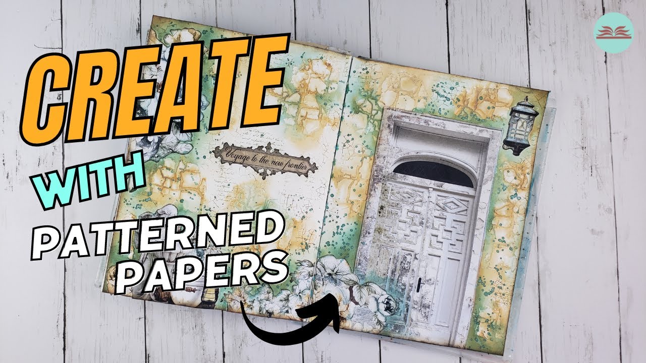 Create Stunning Art Journal Pages With Mintay Patterned Paper - Simple & Fun!