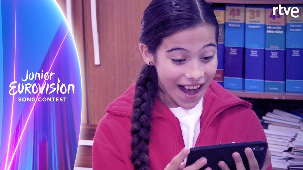 MELANI REACCIONA AL VIDEOCLIP DE 'MARTE' | Eurovisión Junior 2019