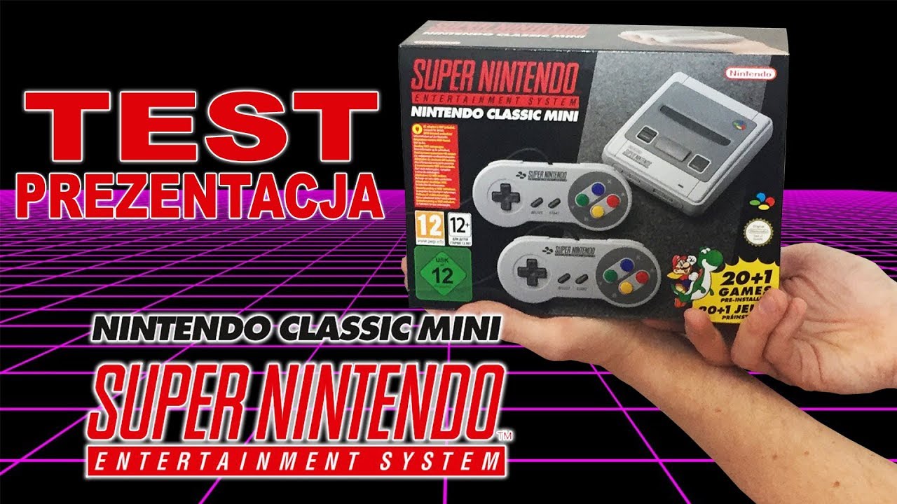 Recenzja SNES MINI (prezentacja i test)