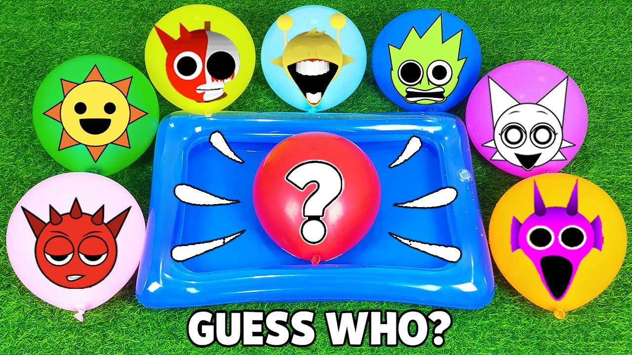 Sprunki Mystery Balloons! 🎈 Let’s Pop Them All and Meet the Hidden Friends! 💖🌟