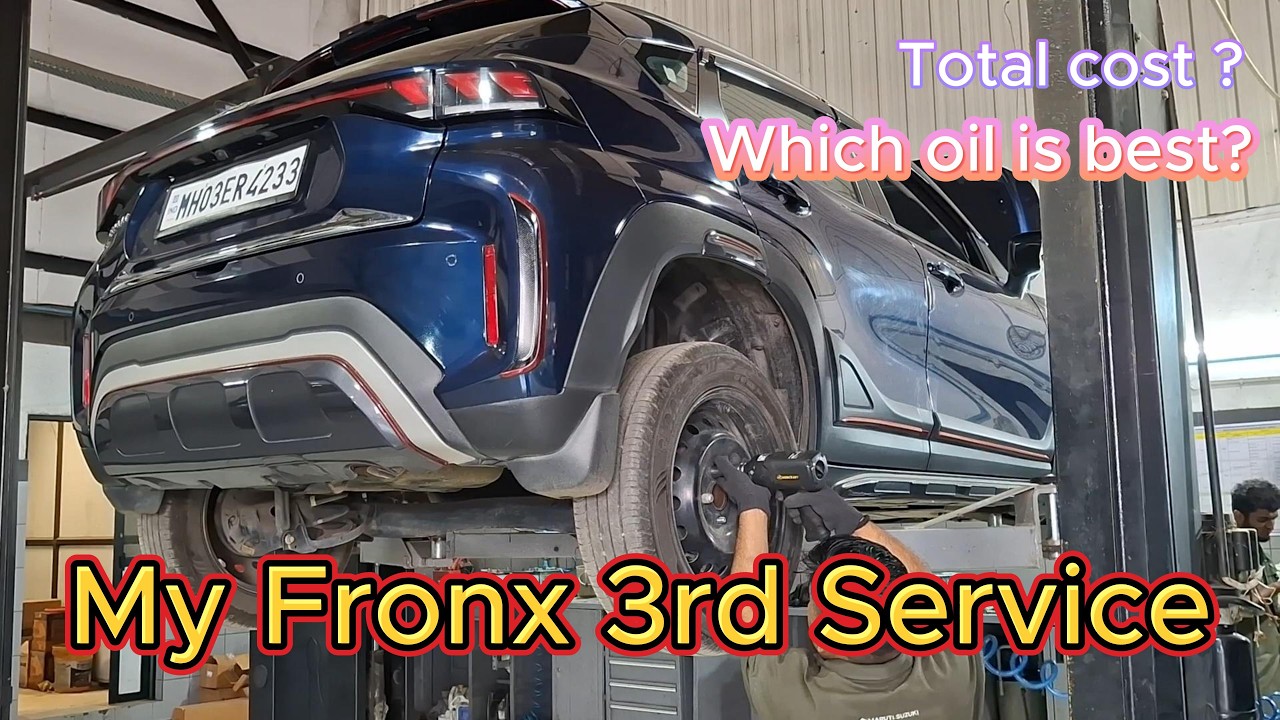 Maruti Fronx 3rd Service Cost 💰 | Bill Breakdown, Parts Replaced & Real Experience #automobile