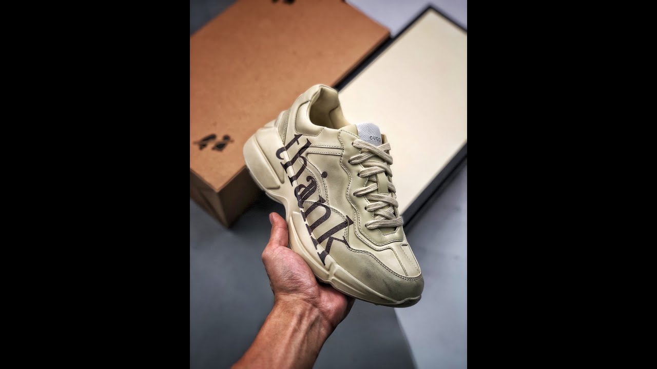 GUCCI Rhyton Vintage Trainer Sneaker