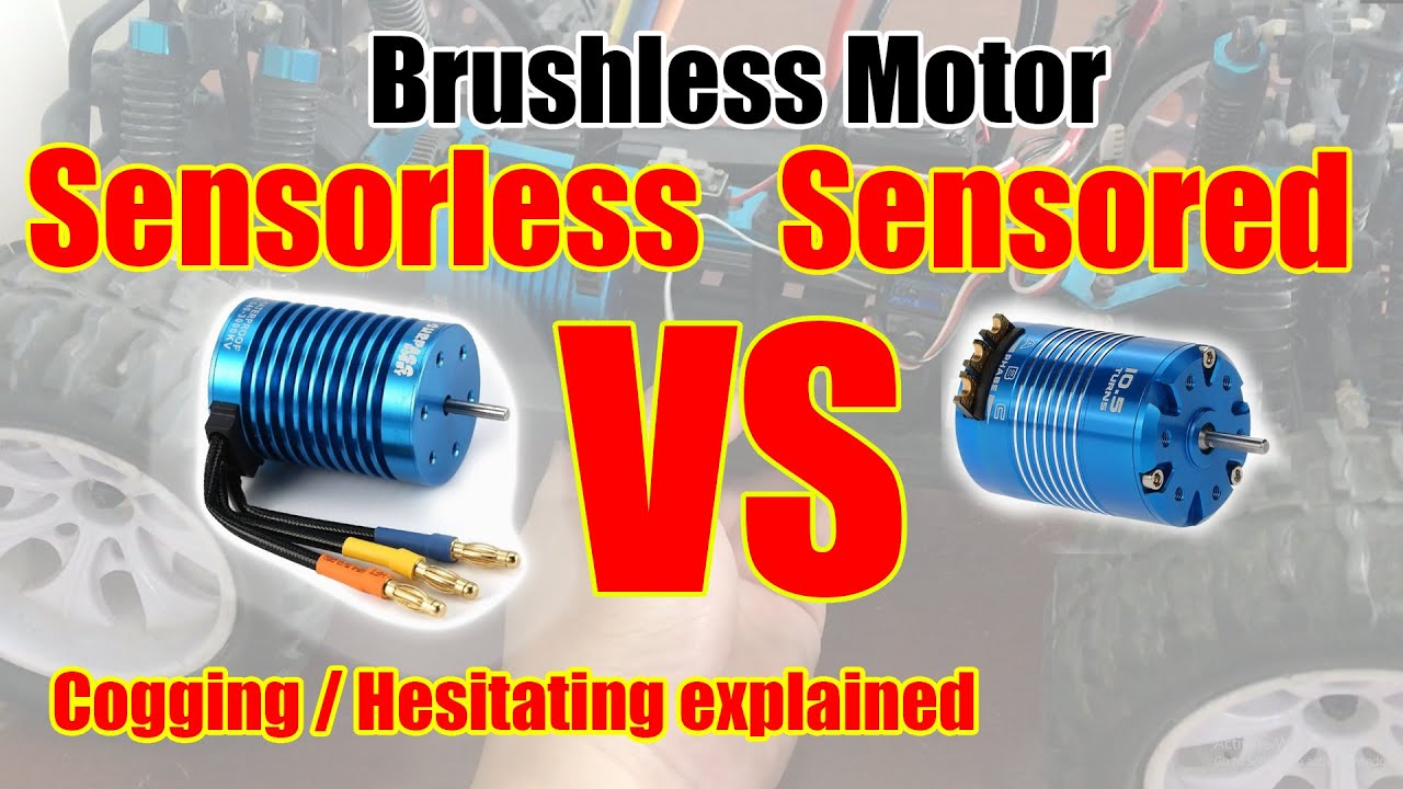 Sensorless VS Sensored Brushless Motor | Hesitating Explained