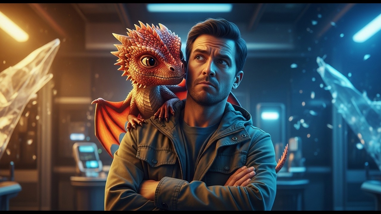 The Baby Dragon Imprinted on a Human Who Didn’t Believe in Dragons | HFY | Dragon Stories