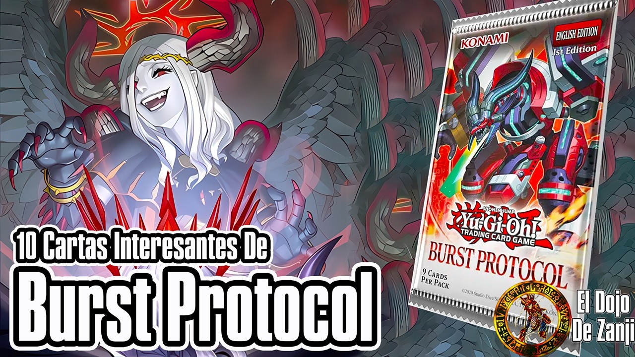 ¡Busca estas cartas de Burst Protocol!