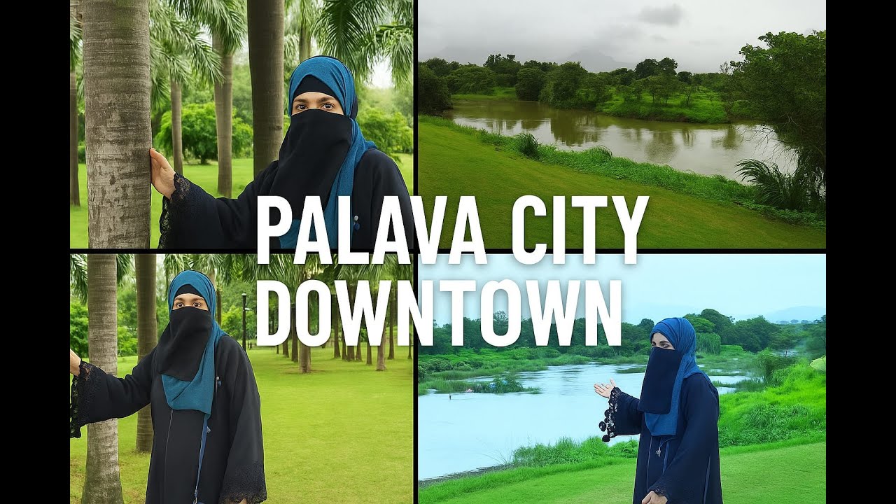 || Exploring Palava City Phase II Downtown || Green and Clean City
