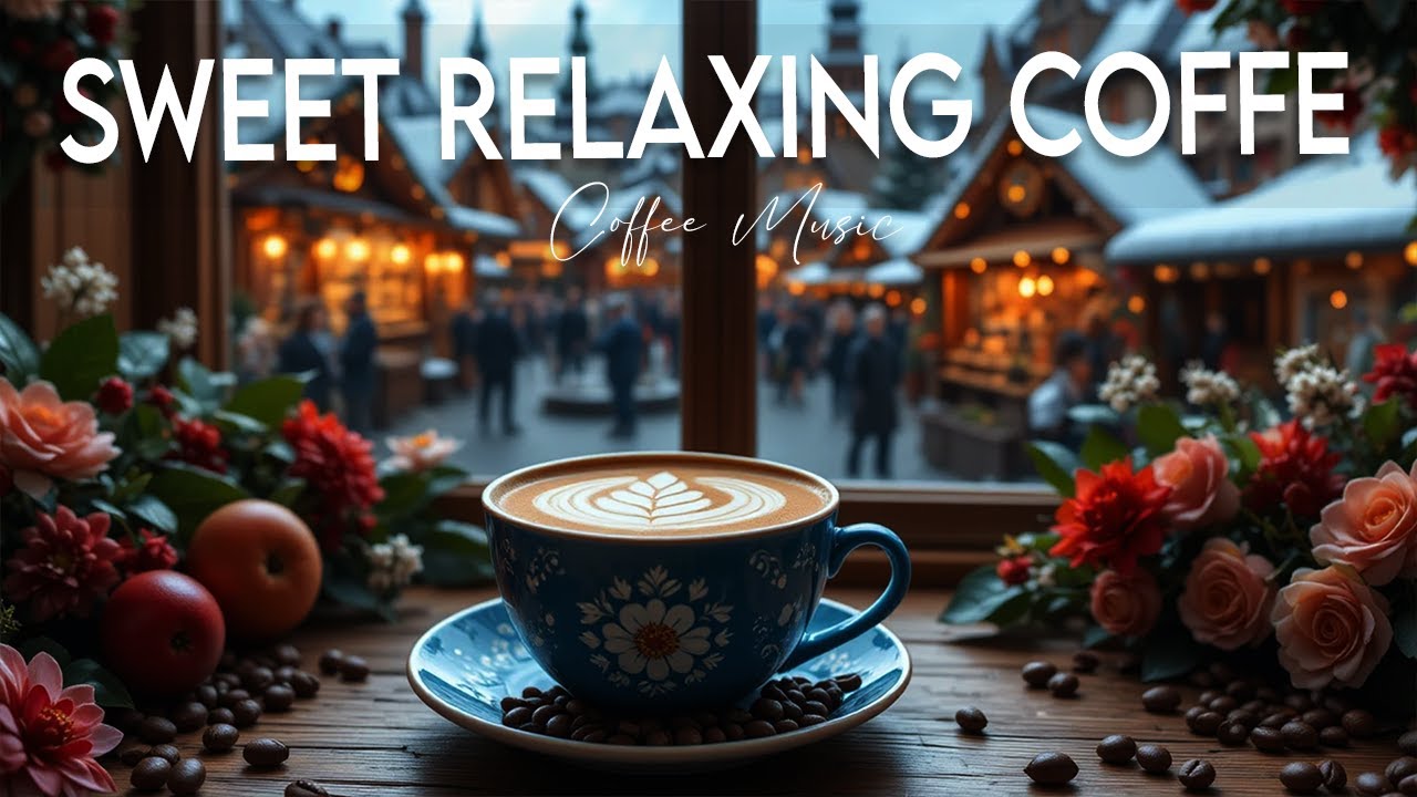Sweet  Relaxing Jazz Coffe ☕ Bossa Nova instrumental for Holiday, Studying and Great Moods