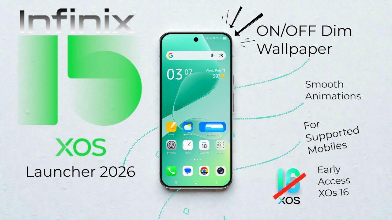 Забудьте об обновлении лаунчера XOS 16! Вот новое обновление лаунчера Infinix XOS 15 6 для поддер...