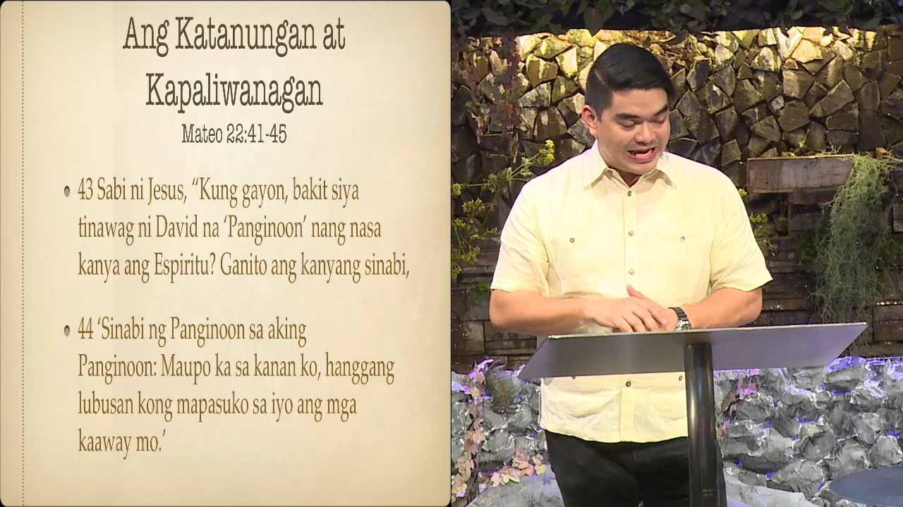 Mateo 22:41-46