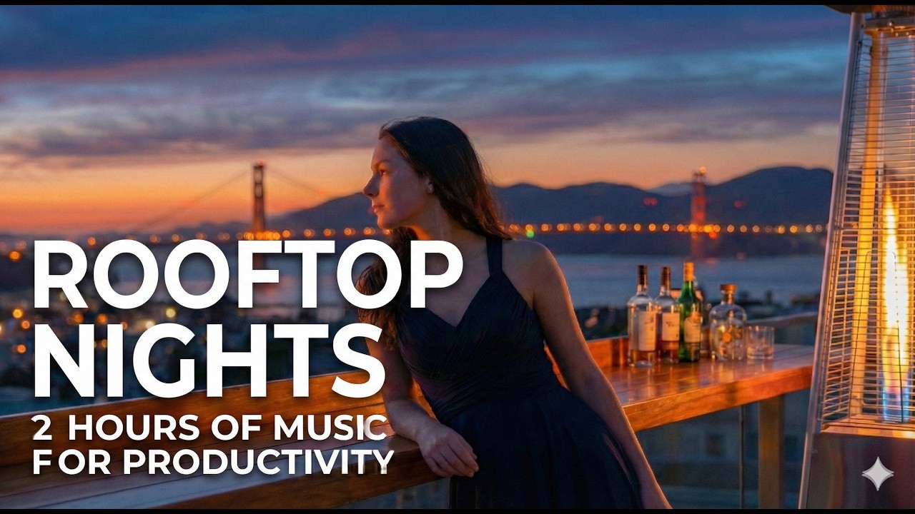 Rooftop Nigths - 2 hours of Music for Chill Out, Work and Study Focus